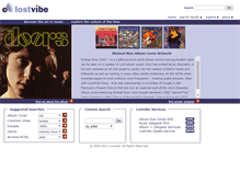 Tablet Screenshot of lostvibe.com